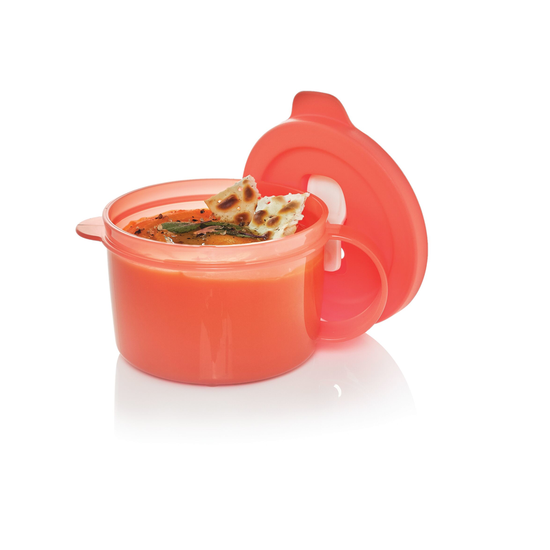 Tupperware MicroTup Crystalwave Soup Mug - ezmarketim