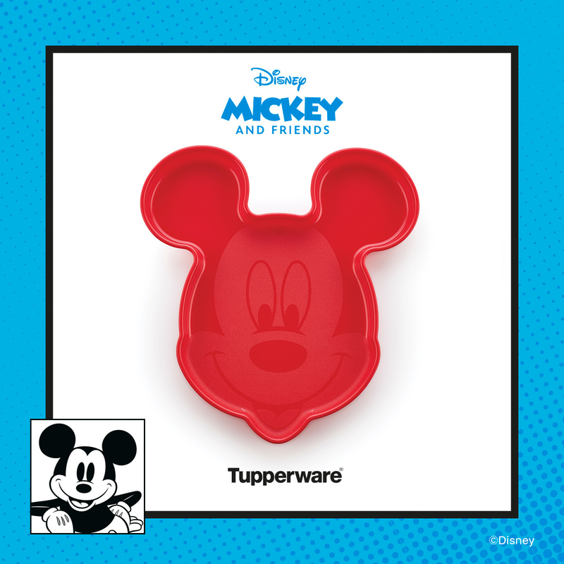 Tupperware Mickey Mouse Plates