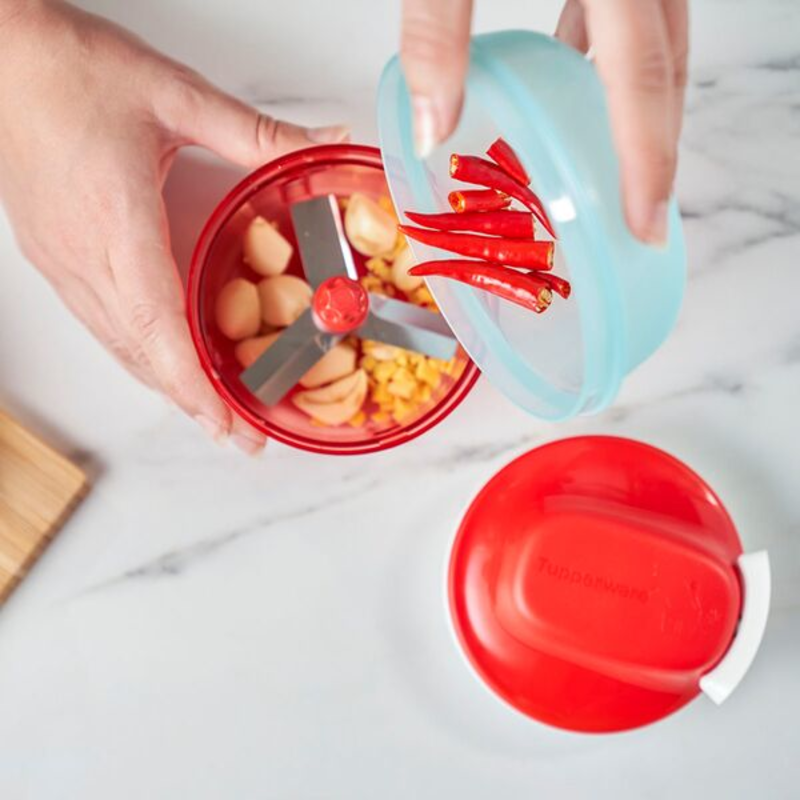 Chop your onions in seconds with Tupperware®️ Super Sonic Chopper! See