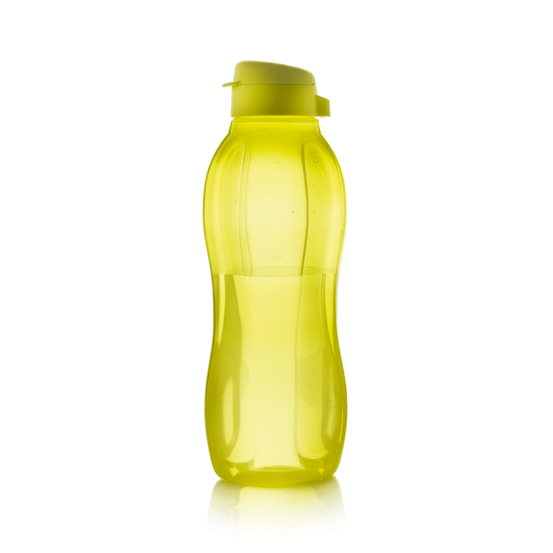 Tupperware Eco+ Bottle Drinker 1.5 lt Easy Cap Yellow